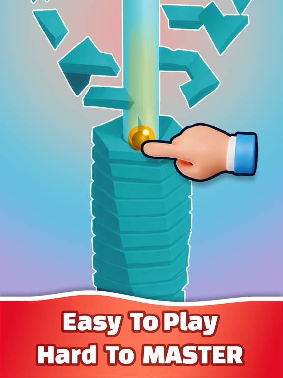 Screenshot #6 pour Helix Paint Ball - jump Stack