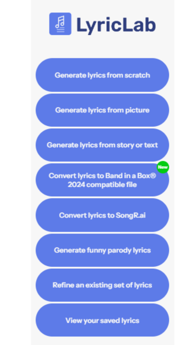 Joanne Coopers LyricLab Screenshot