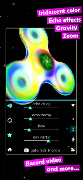 Game screenshot Cosmic Fidget Spinner apk