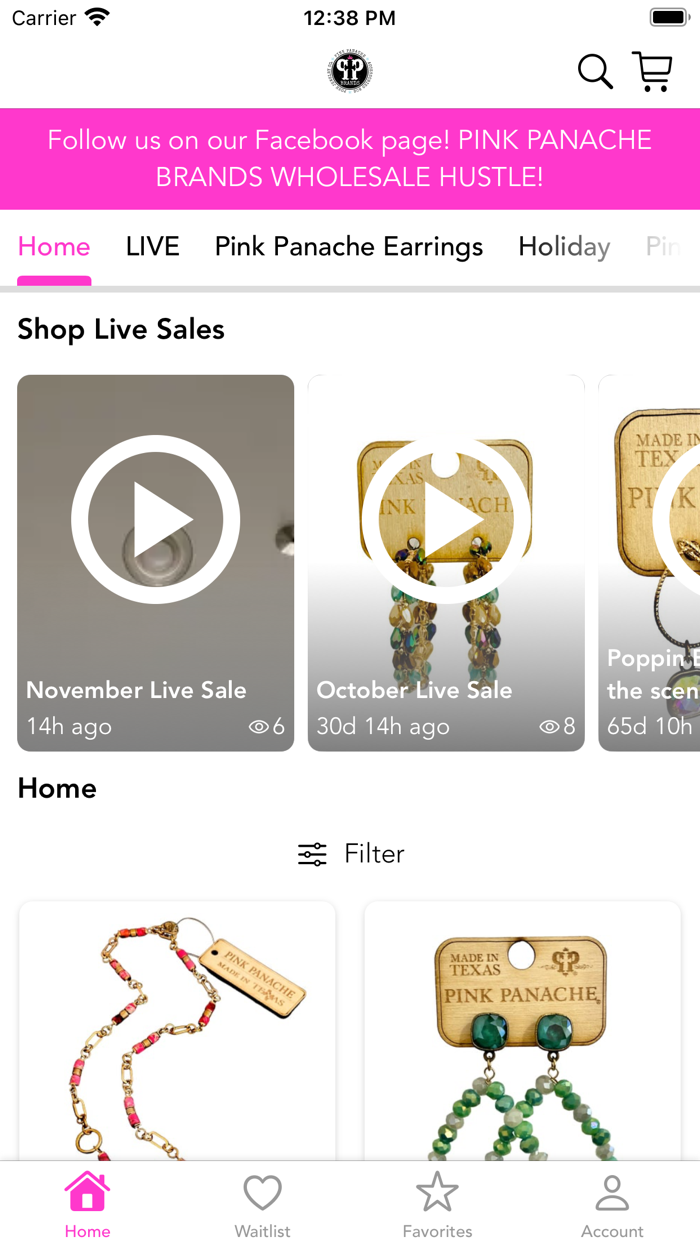 Shop Pink Panache Brands