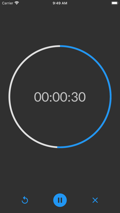 OneTouchVibrationTimer Screenshot