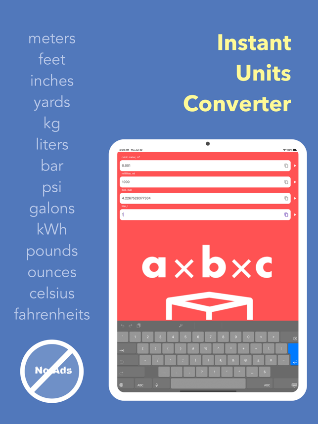 ‎Birim Dönüştürücü | Converter4U Ekran Görüntüsü