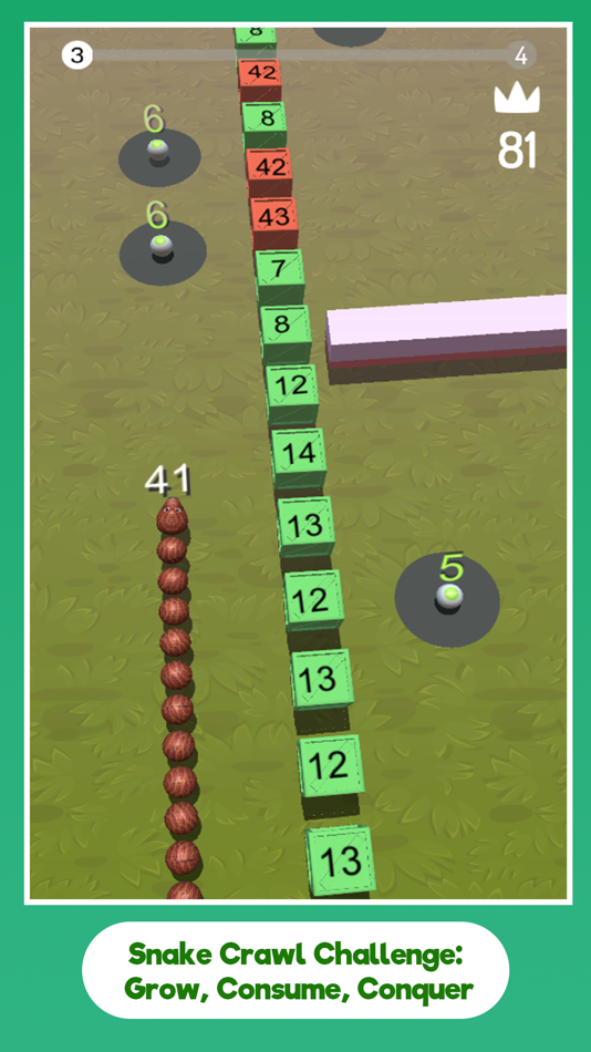 #3. Snake_Crawl (iOS) 由: Mithra Media