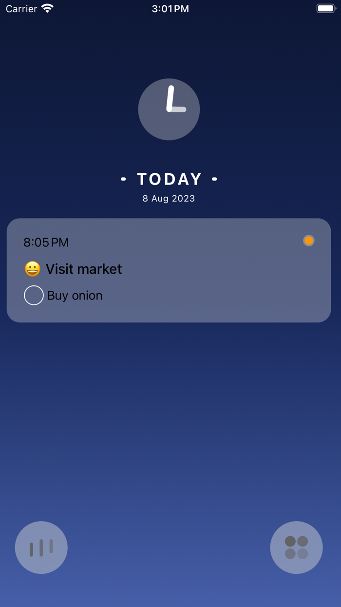 Chrono reminders- To do lists