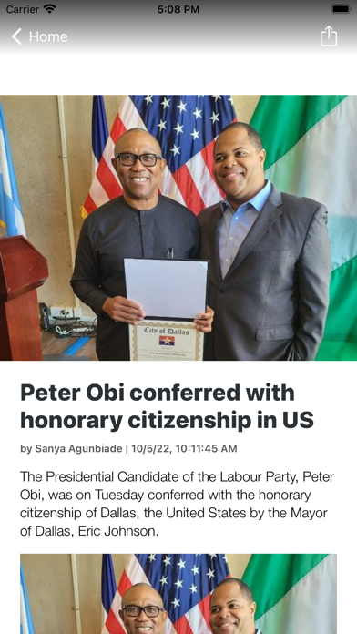 Nigeria News & Newspapers Screenshot