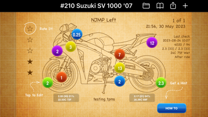 iMotoSuspension Screenshot