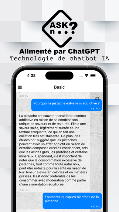 Screenshot #1 pour Chat IA NLP - Discutez AskN AI
