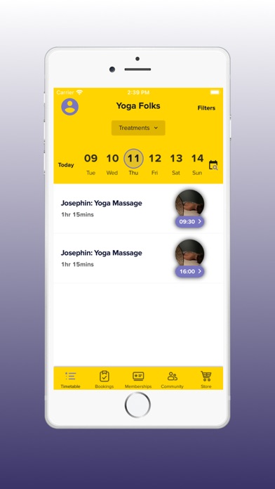 Yoga Folks Screenshot