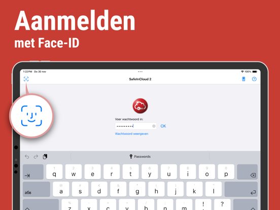 Password Manager SafeInCloud 1 iPad app afbeelding 4