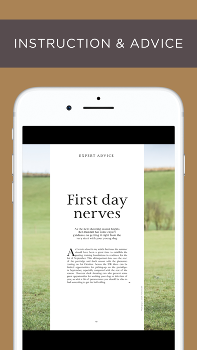 Gundog Journal Screenshot