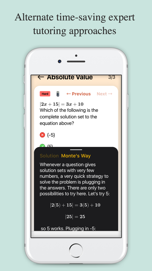 #5. Tutorius: Digital SAT ACT Math (iOS) 由: Michael Montalbano