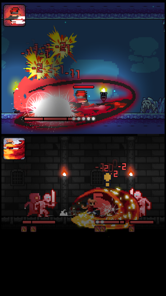 #6. RollingHero: Hack & Slash (iOS) 由: minchan kim