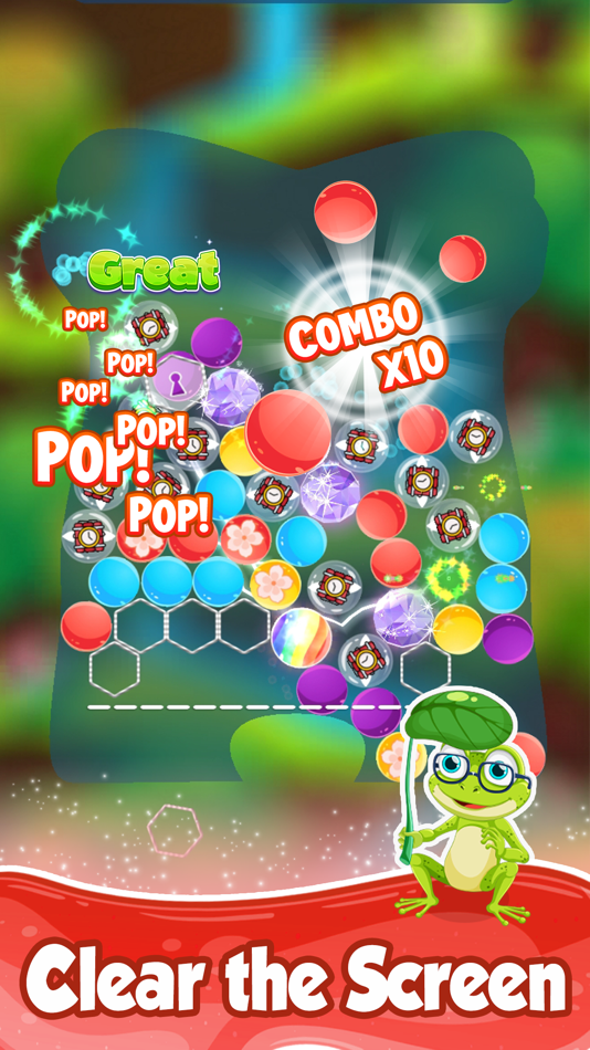 #3. Bubble Blast: Frog Pop! (iOS) 由: Tin Dang