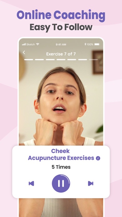 FaceYogi - Face Yoga Exercise Screenshot