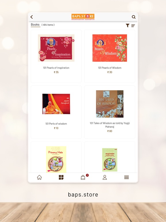 BAPS.STORE iPad screenshot 4 - Shopping app