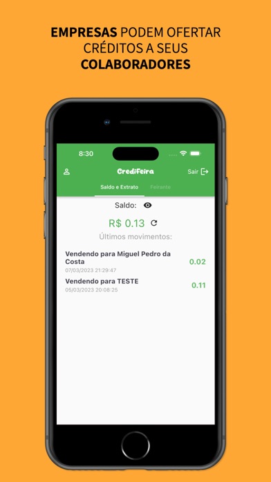 CrediFeira Screenshot