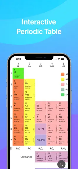 Game screenshot Chemistry & Periodic Table apk