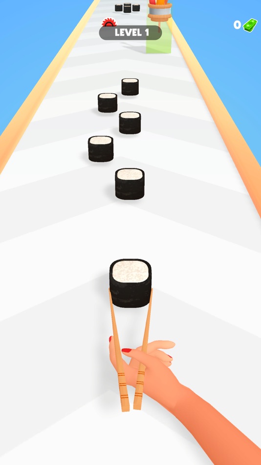 #1. Sushi Stacker 3D (iOS) Podle: Hikmet Duran