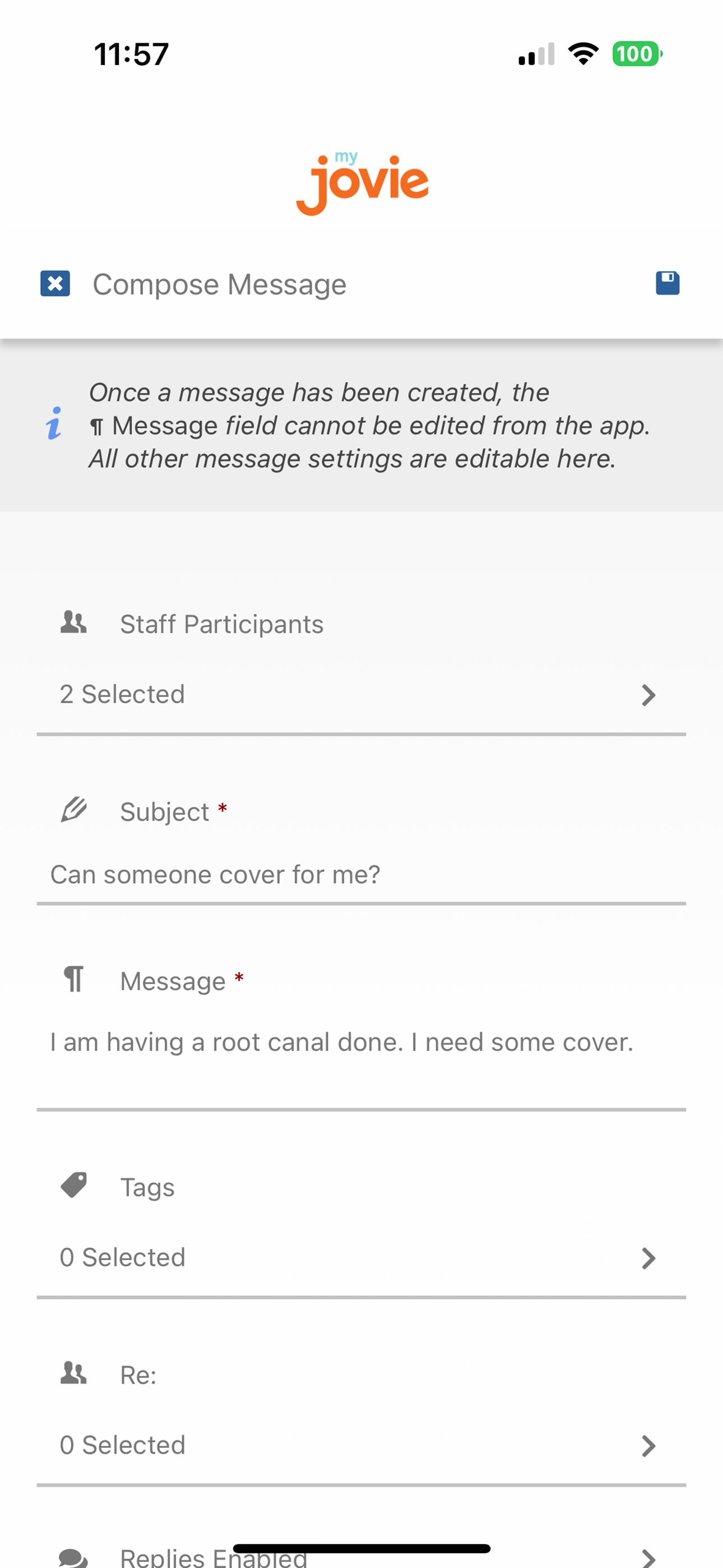 My Jovie screenshot 9