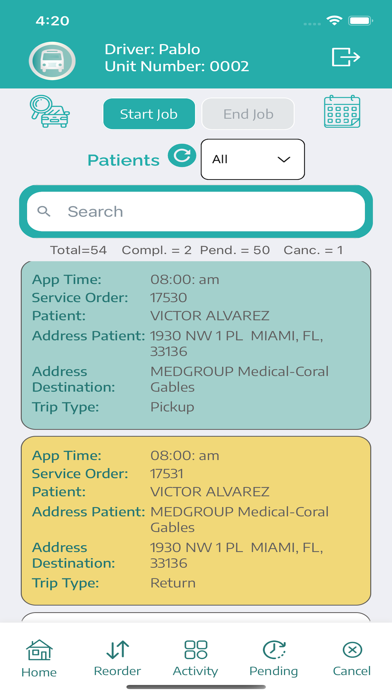 sacsmobile Screenshot