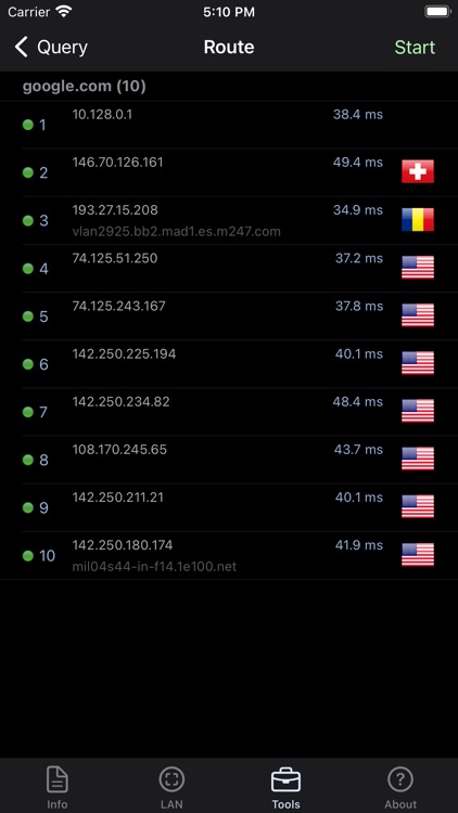 Network Analyzer: net tools