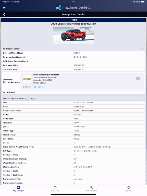 Machine Perfect iPad screenshot 2 - Productivity app