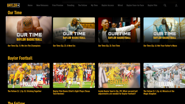 Screenshot #3 pour Baylor+ TV