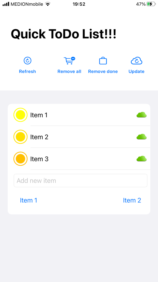 #3. Simple QuickToDo (iOS) 由: Bratislav Ljubisic