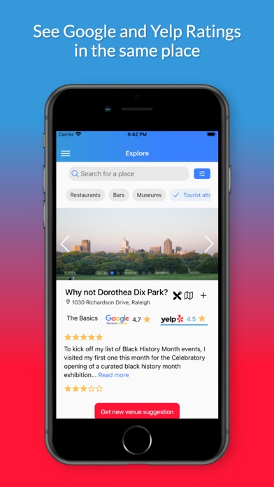 yNot Explore iPhone screenshot 2 - Entertainment app