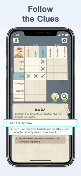 Game screenshot Logic Clue Games mod apk