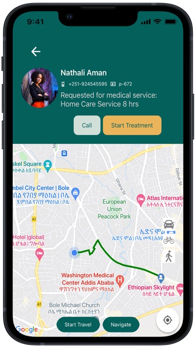REDAT Healthcare HCP Screenshot