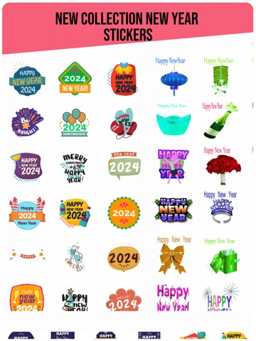 2024 New Year Animated Stickerのおすすめ画像2