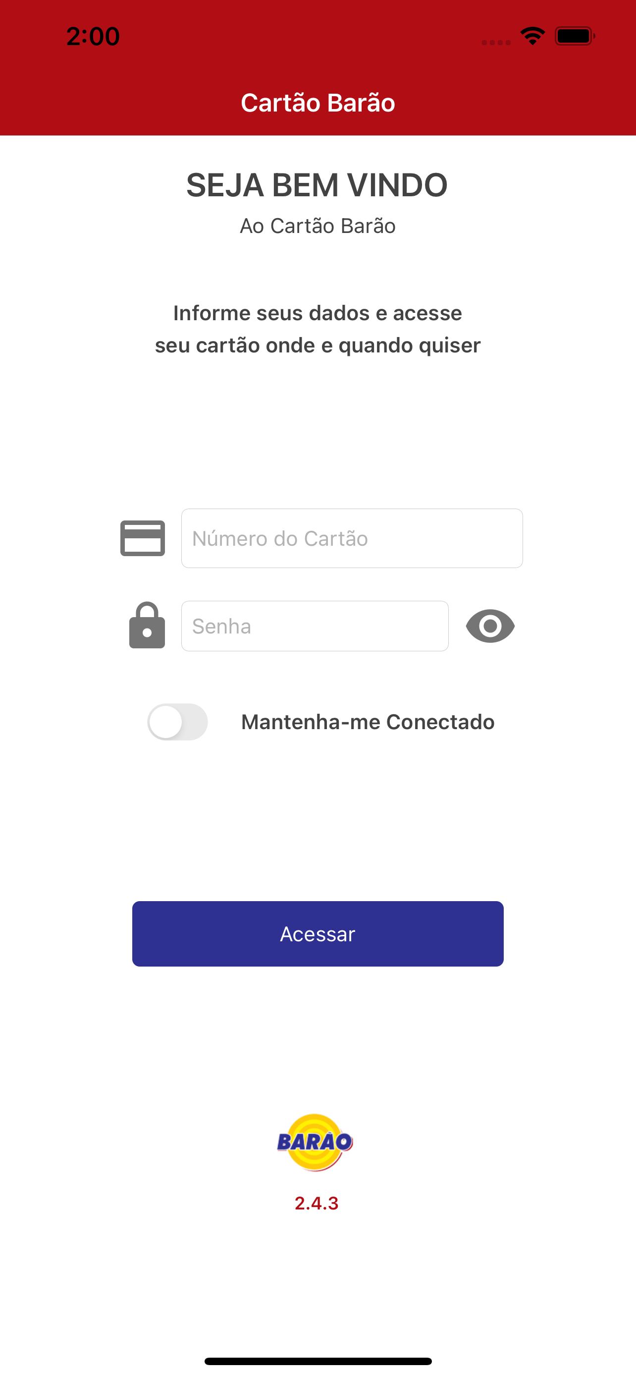 Cartão Barão
