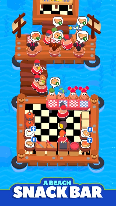 Island Food Tycoon: Restaurant Screenshot