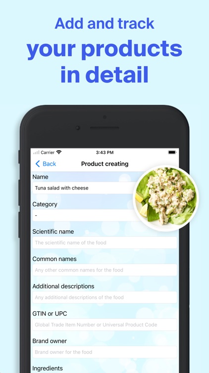 Calc: Food & Nutrient Tracker screenshot-4