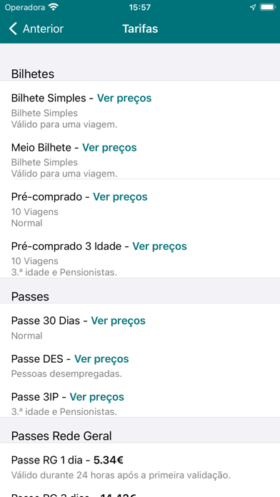 Transportes de Santa Maria Screenshot