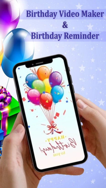 Birthday Video Maker -Reminder