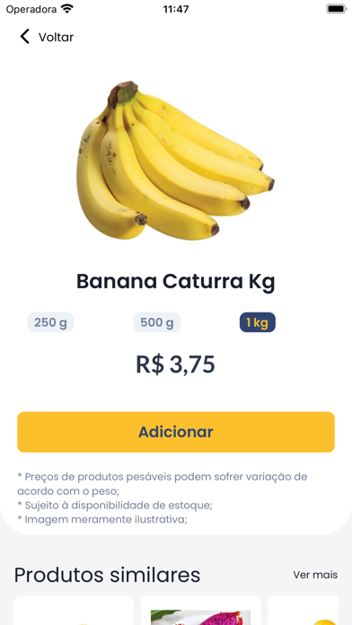 Baía Azul Supermercados Screenshot