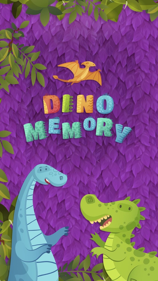 #1. Dinosaur memory Concentration (iOS) 由: Landay Apps