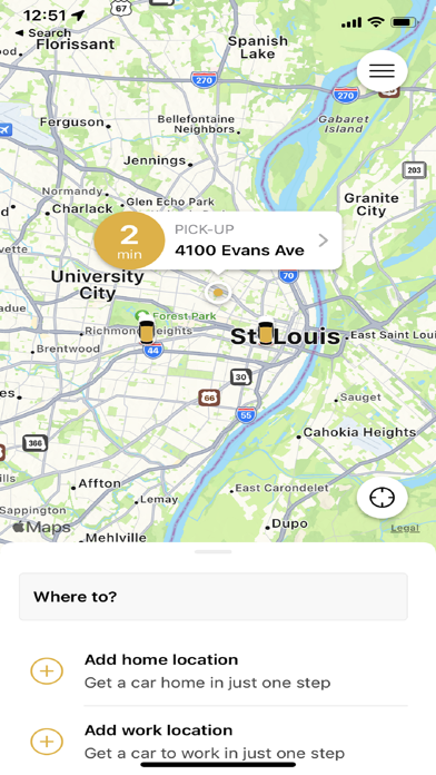 Screenshot #2 pour St. Louis Taxi