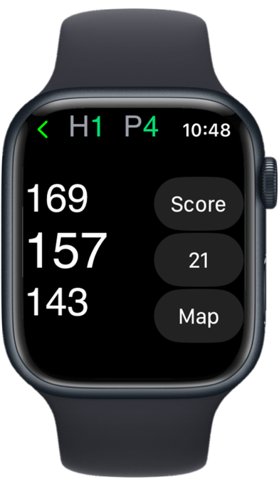 Golf4Watch Rangefinder Screenshot