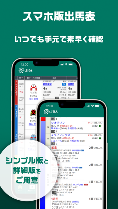 JRAアプリ【公式】競馬アプリ-ネット投票と連携で馬券購入ものおすすめ画像3