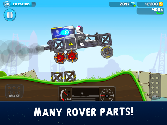 RoverCraft Space Racing iPad app afbeelding 4