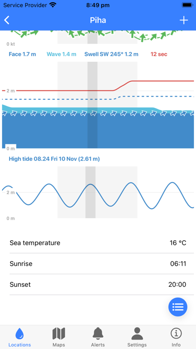 SwellMap Surf Screenshot