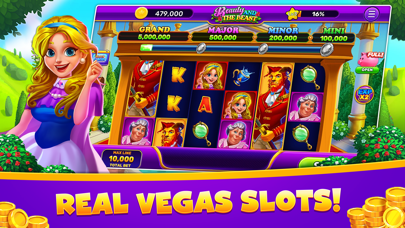 Beauty and the Beast Slots Screenshot