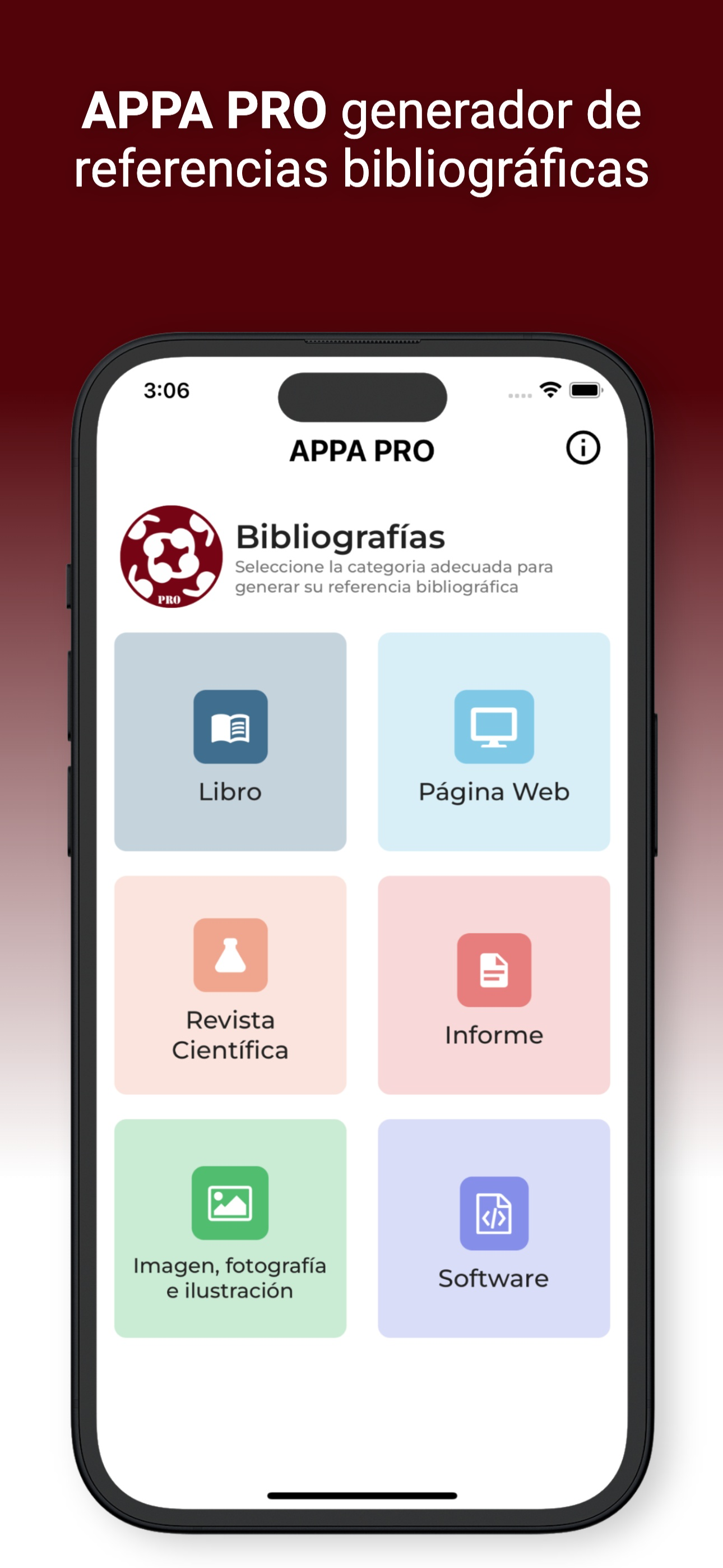 APPA Pro: Genera Bibliografías