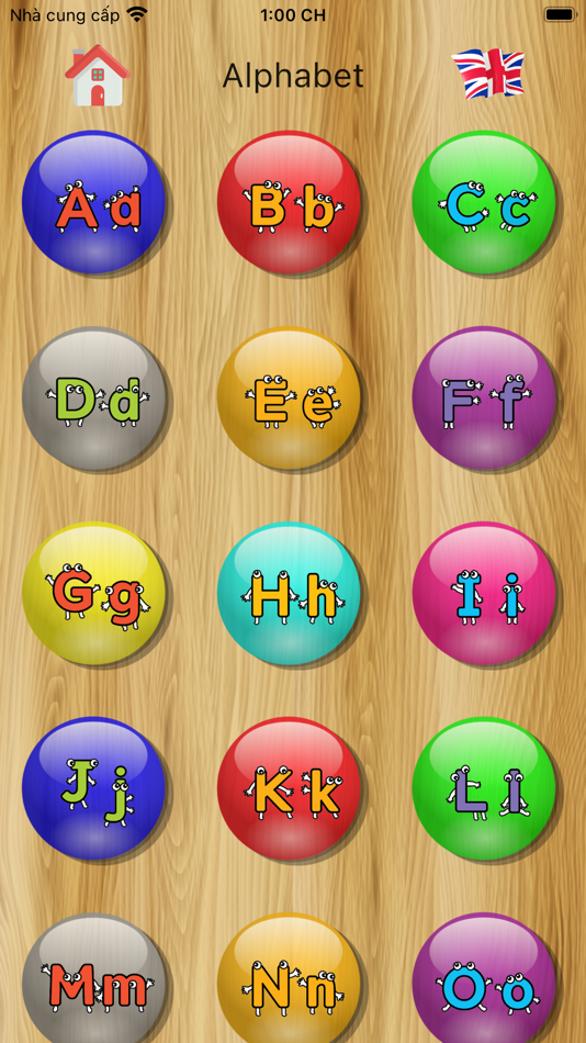 #5. Học Viết Tô Màu Chữ Cái ABC (iOS) 게시자: Dao Thi Thu Hien