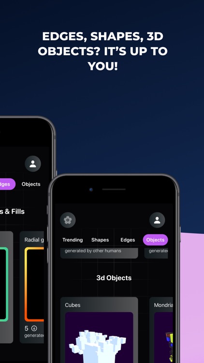 4K edges & backgrounds