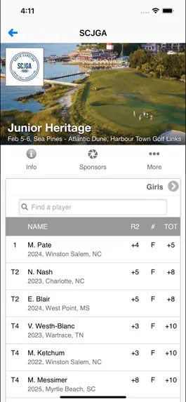 Game screenshot South Carolina Jr Golf hack