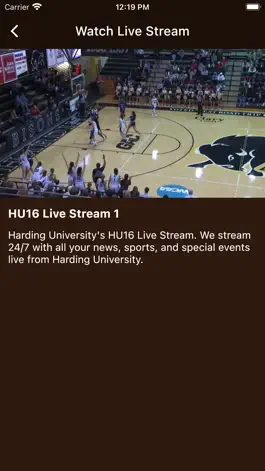 Game screenshot Harding University's HU16 apk